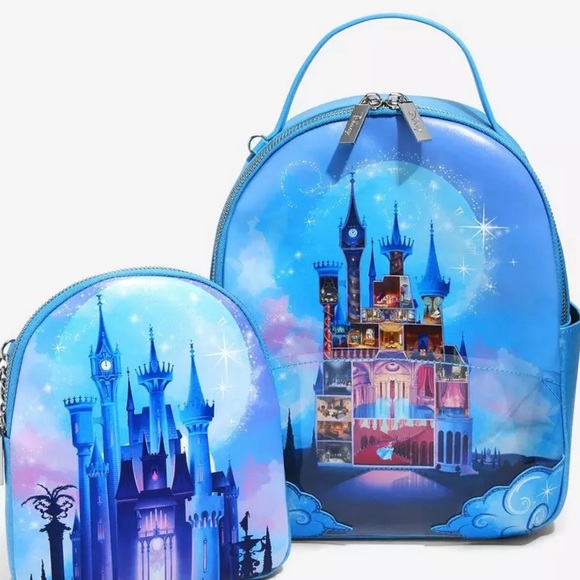 NWT Danielle Nicole Disney Cinderella Backpack - Picture 2 of 8